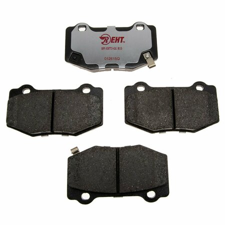 R/M BRAKES BRAKE PADS OEM OE Replacement Hybrid Technology EHT1718